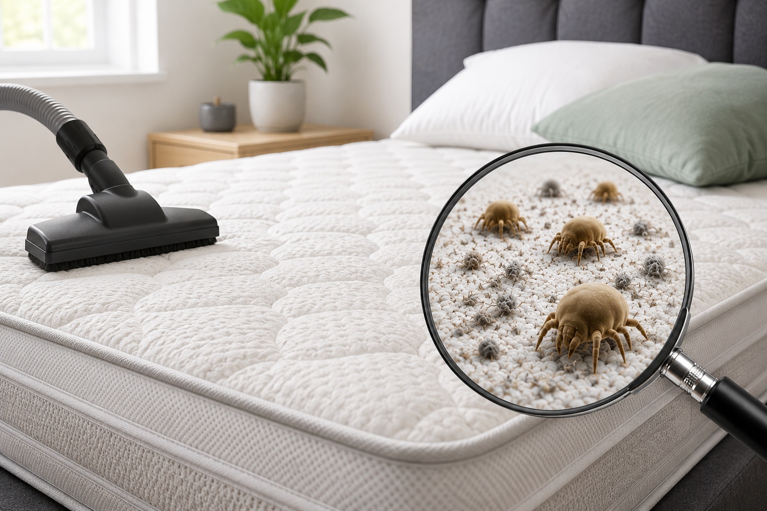 Huisstofmijt uit matras verwijderen: zo maakt u uw matras weer fris en hygiënisch